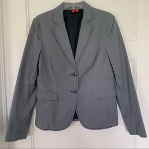 Esprit - Blue/White Pinstripe Blazer - Size 10